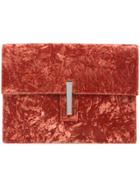 Hayward Velvet Soft Folded Clutch - Red