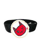 Rykiel Enfant Cat Patch Bracelet, Girl's, Black