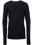Damir Doma Meshed Raw Trim Sweatshirt