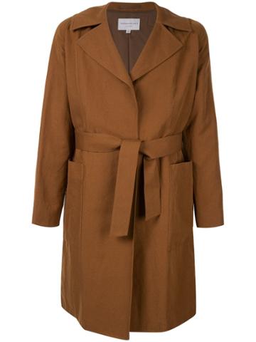 Tomorrowland Belted Coat - Brown