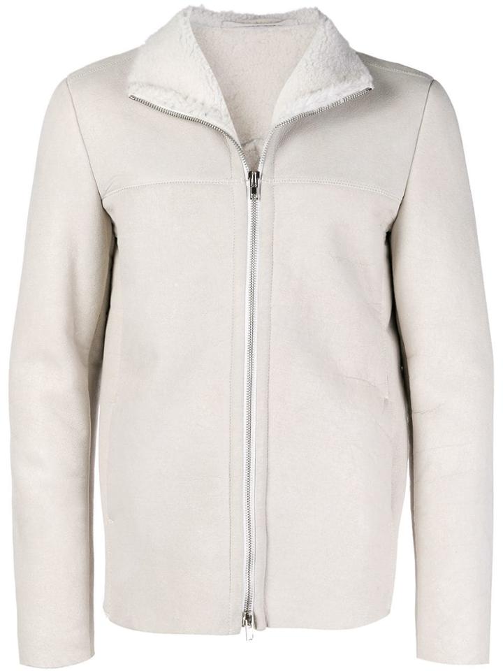 Salvatore Santoro Shearling Jacket - White