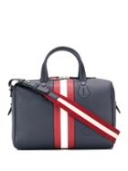 Bally Shawn Striped Tote - Blue