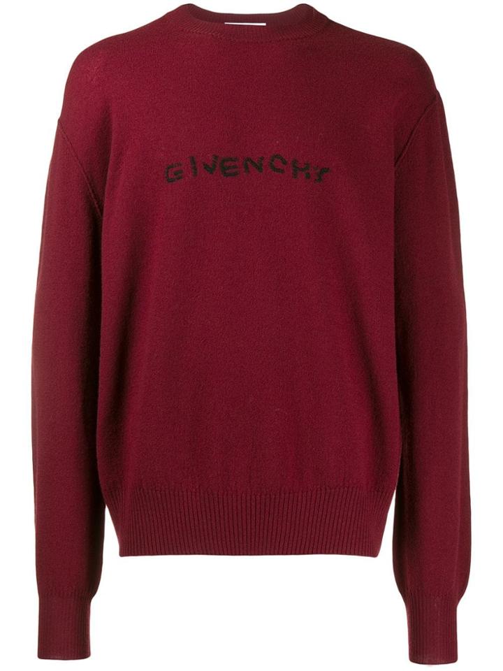 Givenchy Embroidered Logo Jumper