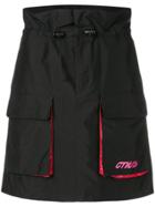 Heron Preston Short Cargo Skirt - Black
