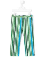 Il Gufo Striped Shorts, Boy's, Size: 8 Yrs, Green
