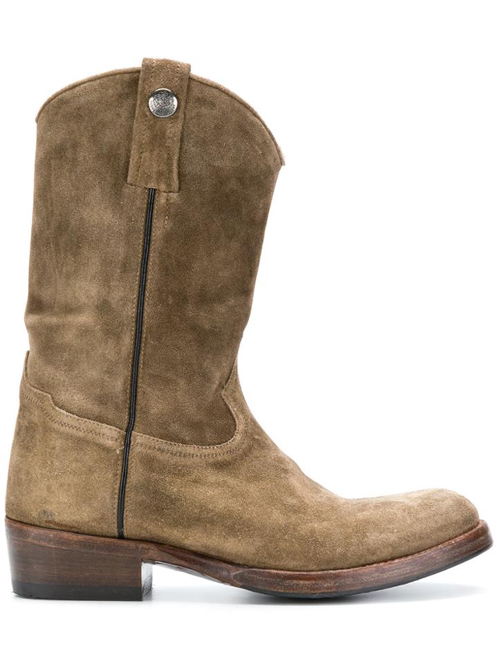 Alberto Fasciani Calipso Boots - Nude & Neutrals