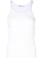 Re/done Fitted Tank Top - White