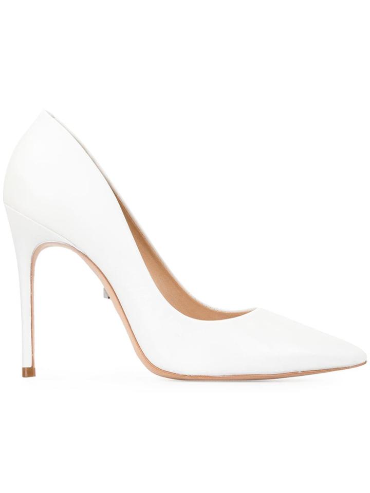 Schutz Scarpin Classic Pumps - White