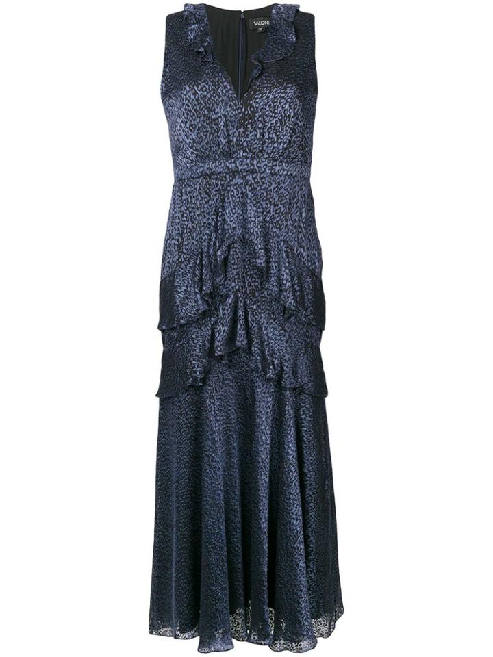 Saloni Saloni Fw181749 04 Navy Natural (vegetable)->cotton - Blue