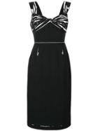 Prada Overprinted Dress - Black