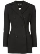 Proenza Schouler Double Breasted Blazer - Black
