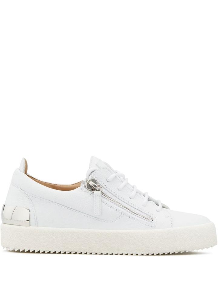 Giuseppe Zanotti Gail Steel Sneakers - White