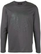 D'urban Print Long Sleeve T-shirt - Grey