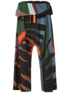 Osklen Tropicolor Dropped Trousers - Multicolour