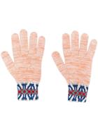 Missoni Pattern Knit Gloves - Pink