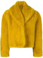 Jean Paul Gaultier Vintage Faux Fur Jacket - Yellow & Orange
