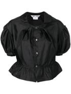 Comme Des Garçons Comme Des Garçons Puffed Button-down Blouse - Black