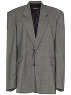 Y / Project Double Panel Oversized Blazer - Grey