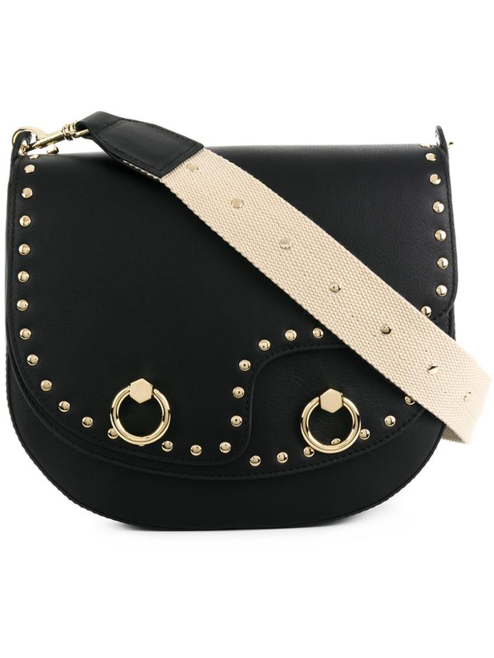 Tila March Studded Linda Besace Bag - Black
