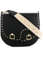 Tila March Studded Linda Besace Bag - Black