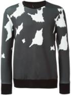 Neil Barrett Fur Print Sweatshirt