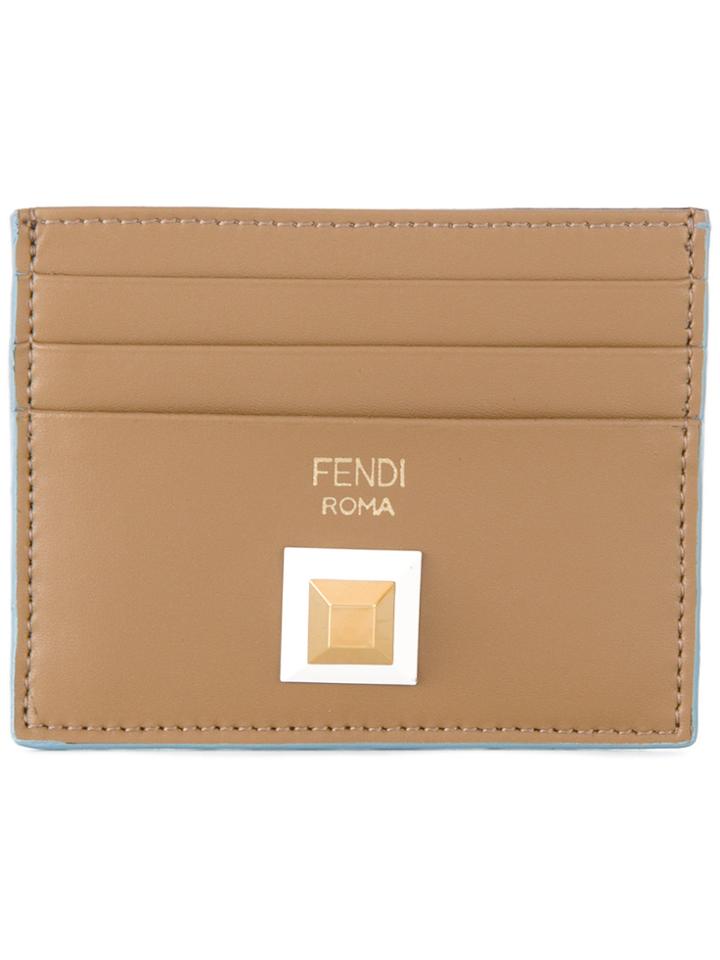 Fendi Aro Cardholder - Nude & Neutrals