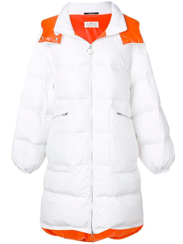 Maison Margiela Oversized Padded Coat - White