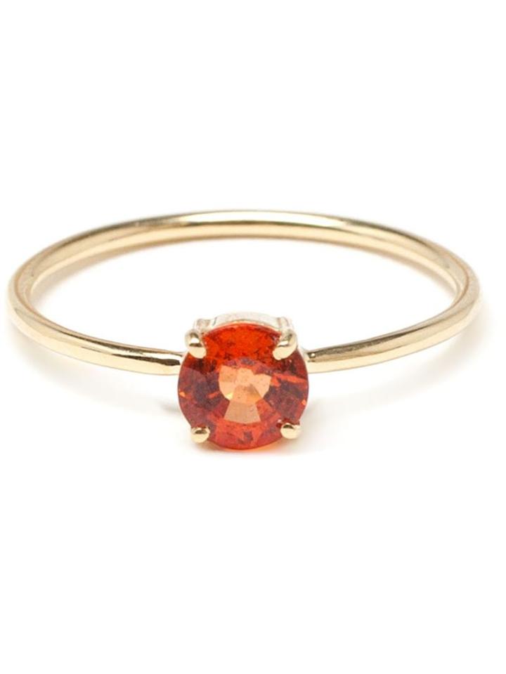Ileana Makri 18k Yellow Gold And Sapphire Ring, Women's, Size: 54, Metallic