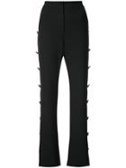 Prabal Gurung Button Embellished Flared Trousers - Unavailable