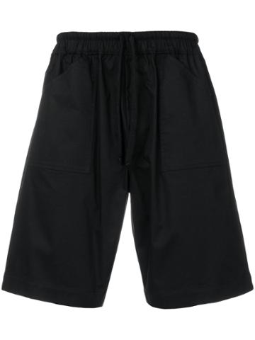 Amen Oversized Shorts - Black