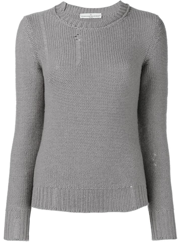 Golden Goose Deluxe Brand Distressed Cashmere Knit Jumper
