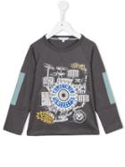 Little Marc Jacobs Printed Long Sleeve Top, Boy's, Size: 6 Yrs, Grey