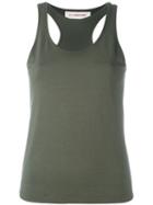 A.f.vandevorst - 'familiar' Tank Top - Women - Spandex/elastane/viscose - 34, Green, Spandex/elastane/viscose
