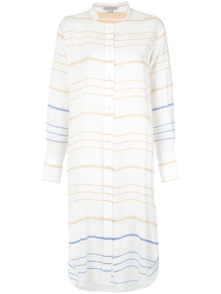 Alcaçuz Shirt Dress - White