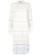 Alcaçuz Shirt Dress - White