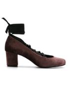 Olympiah Lace Up Shoes - Pink