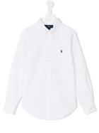 Ralph Lauren Kids - Teen Oxford Shirt - Kids - Cotton - 14 Yrs, Boy's, White