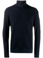 Pringle Of Scotland Textured Turtleneck Sweater - Blue