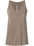 Rick Owens V-neck Vest - Green