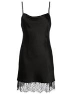 Alice+olivia Harmony Slip Dress - Black