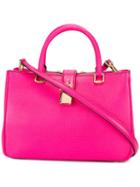 Dolce & Gabbana - Dolce Tote - Women - Calf Leather - One Size, Women's, Pink/purple, Calf Leather