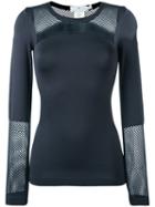 Adidas By Stella Mccartney Seamless Mesh Top, Women's, Size: Xs, Black