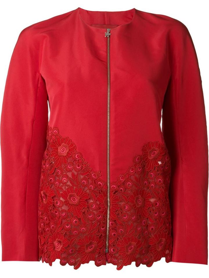 Moncler Gamme Rouge Macramé Hem Jacket