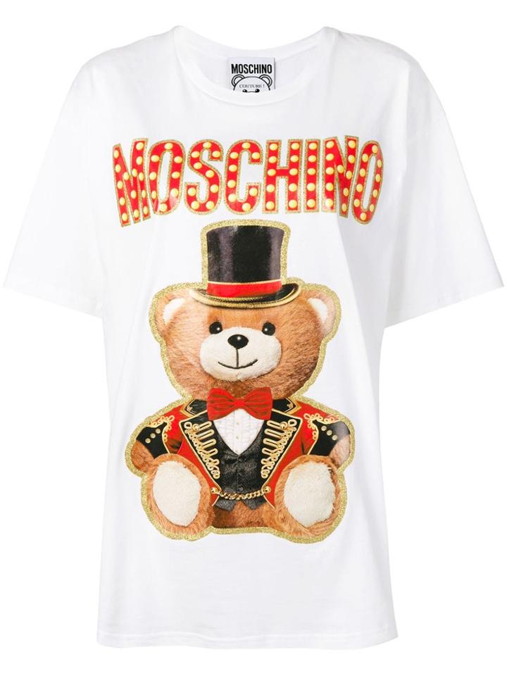 Moschino Circus Bear T-shirt - White
