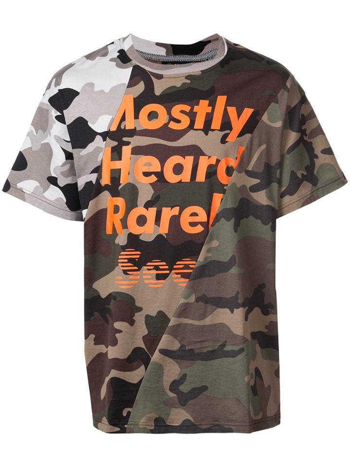 Mostly Heard Rarely Seen Pusher T-shirt - Green
