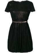 Twin-set Belted Dress - Black