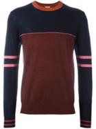 Paul Smith Colour Block Jumper, Men's, Size: Xl, Blue, Silk/merino