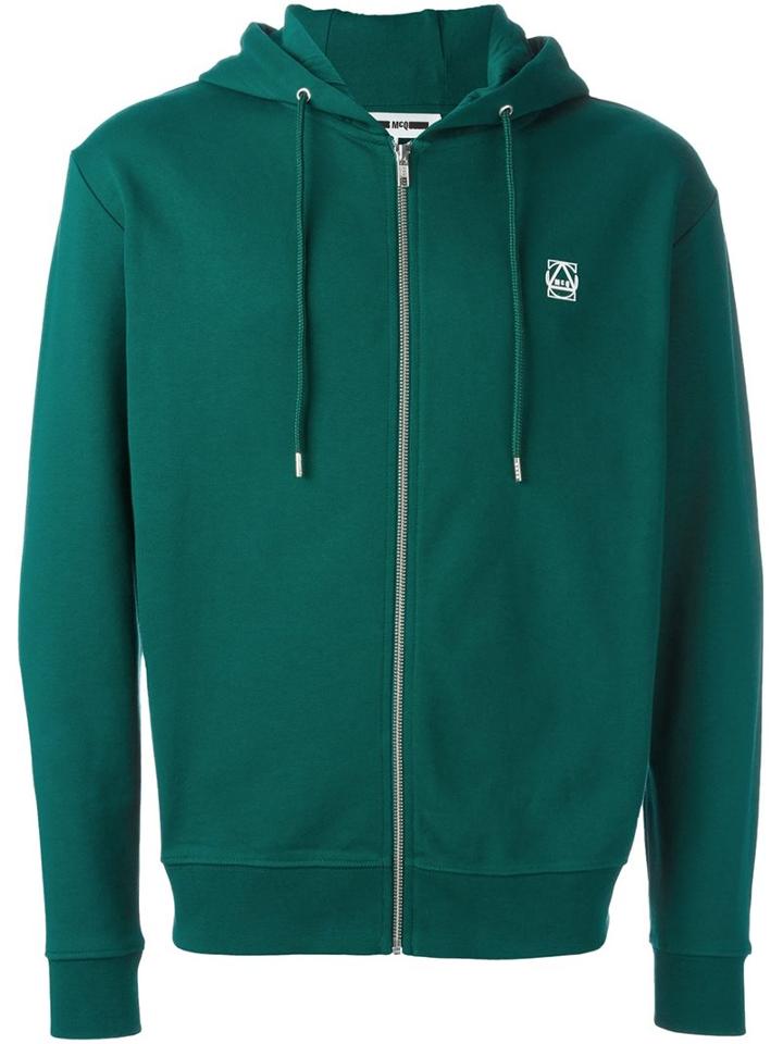 Mcq Alexander Mcqueen Half Circle Clean Zip Hoodie