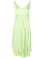 Versace Vintage Tank Wrap Dress - Green