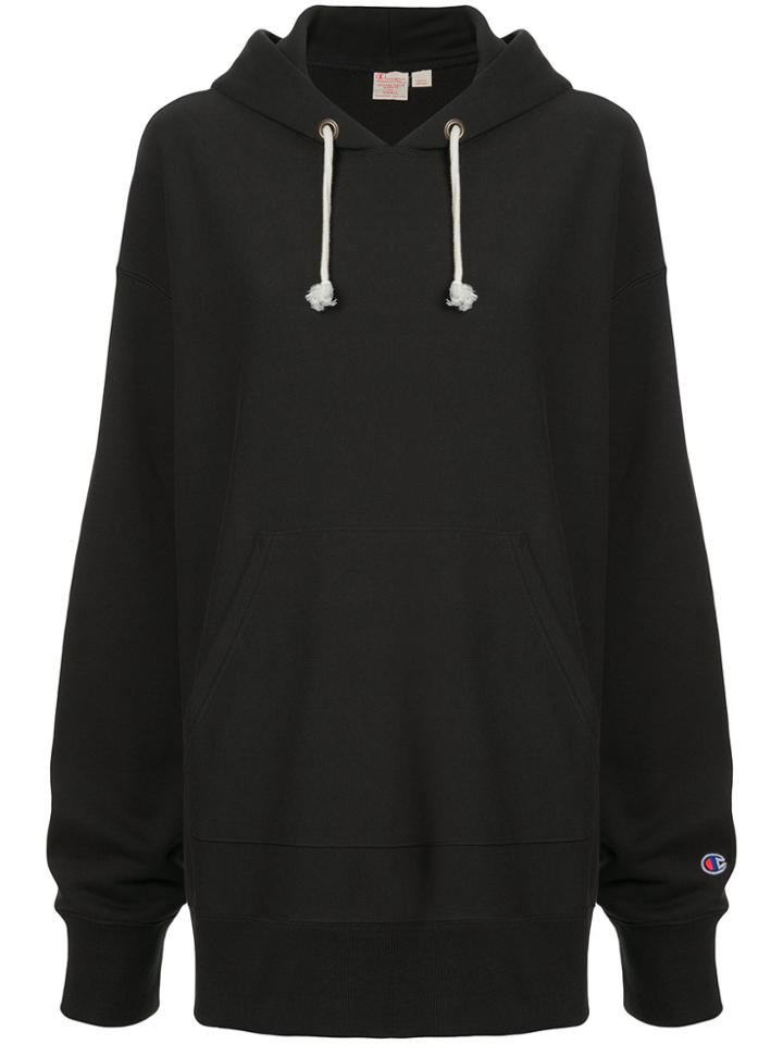 Champion Oversized Hoodie - Black